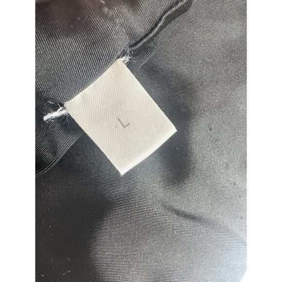 Black High Waisted Bikini Swim Bottoms Women's Large L - Picture 4 of 7